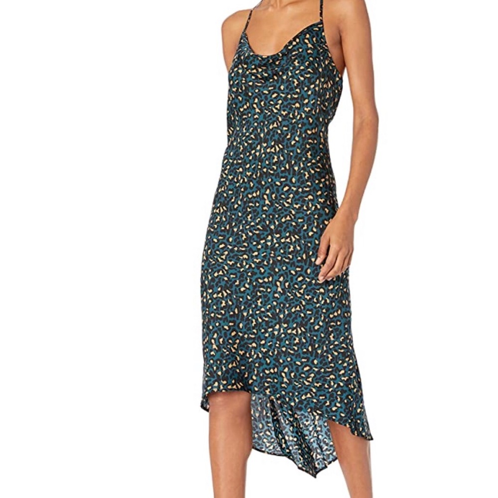 BCBGgeneration stardust Cheetah Cocktail dress